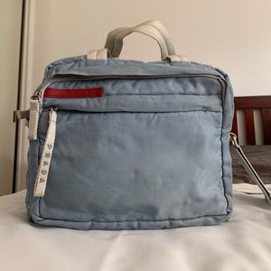 Vintage Prada Sport Red lines bag